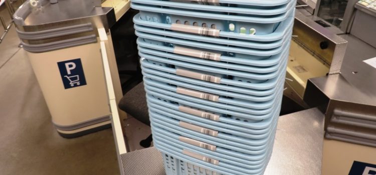 Ablagekörbe – Grundstein gelegt aufräumen körbe blau aldi