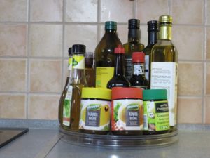 Drehteller "Lazy Susan" für die Küche (oder im Bad)
