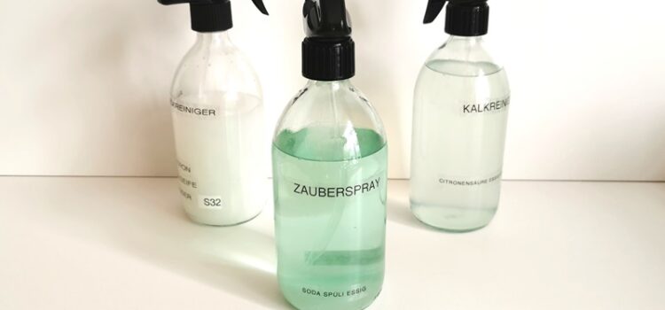 Putzmittel mit Soda selbst herstellen putzmittel fliesen kacheln selbermachen